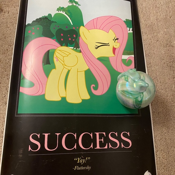 My Little Pony: San Diego Comic Con 2011 Motivational Posters Set of 8 VERY RARE - Picture 7 of 13